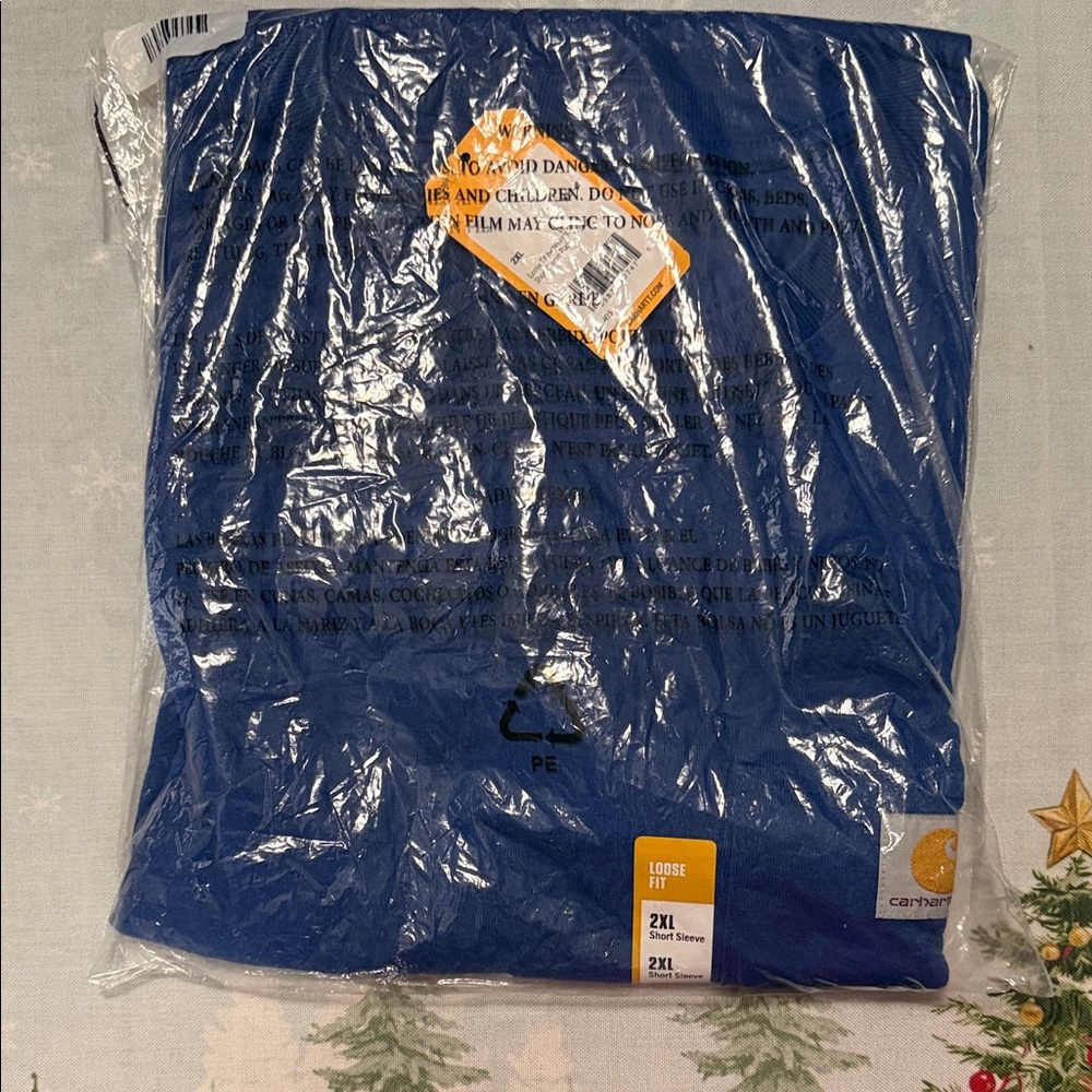 Carhartt Royal Blue Loose Fit Shirt 2XL